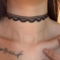 Short Lace Choker Nekclace for Women Girl Black White Color Fashion Romantic Necklace Gift for Party Neck Jewelry Accessories