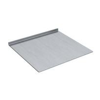 Nerūdijančio plieno pjaustymo lenta virtuvei Neslystanti tešlos ir konditerijos lenta su 90 laipsnių L formos kraštu Didelis stalviršio kilimėlis duonos kepimui 30*30cm Square white