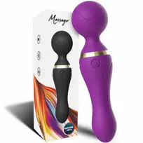 ARMONY MASSAGERS ARMONY Freeza Massager & Vibrator Super Flexible Head Purple 194mm