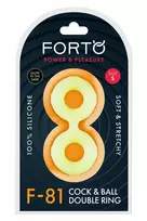 Forto FORTO F-81 Double Ring 44mm Glow Premium Silicone System