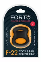 Forto FORTO F-22 D Ring Small Black Premium Silicone Support Ring