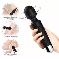 ARMONY Postman Massager & Vibrator Flexible Head Black 198mm