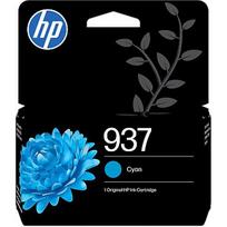 Hewlett Packard HP 937 CYAN ORIGINAL INK CARTRIDGE 4S6W2NE#30A