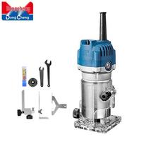 Dongcheng Cordless Brushless Woodworking Trimmer Router CN plug (adapter included)
