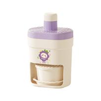 Small Ice Crusher Portable Hand-cranked Ice Breaker Slushy Maker Shaved Ice Maker  Party violetinė