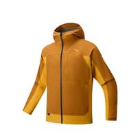 ANTA Variety Training Collection Windbreaker Jackets Men's Honey Soaked Orange/Rain Soaked Melon Yellow Hooded Moderate 152547608N-2 L