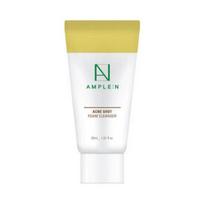 AMPLE:N Acne Shot Cleansing Foam 30ml – Deep Pore Facial Cleanser for Acne-Prone & Oily Skin