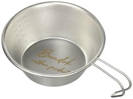 BUNDOK Sierra Cup BD-581 Capacity 330ml Silver usually sidabras