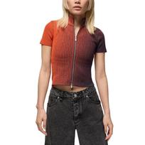 Jordan Air Crop Top Women's Black Purple HF9439-540 S