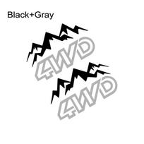 Car Stickers For Mazda Bongo Friendee Sport Decor Stripes Camper Van Graphics 4WD Mountain Style Vinyl Decals Auto juoda pilka spalva