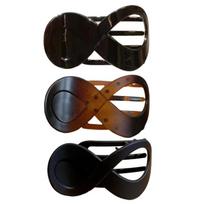 Set of 3 Matte Hair Claw 8-Shaped Hair Clip Fashionable Styling Tools Elegant Barrettes Headwear Colorful Accessories 1