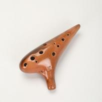 Beginner 12-Hole Alto C Ceramic Ocarina for Teaching ruda