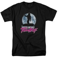 26 Teen Wolf Moonlight Surf T Shirt Mens Licensed Movie Tee Scott Howard Black Unisex T-Shirt M