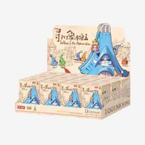 POP MART 1001MOONS Where’s the Elephant Slide Series Figures Blind Box