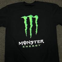 Monster Energy Black T Shirt 2025 All Size Reprint (S-5XL) Unisex T-Shirt S