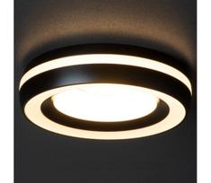 Kanlux 35284 - Įleidžiamas šviestuvas ELICEO GU10/10W juodas