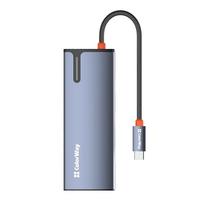 Docking stotelė ColorWay CW-HUB01 5-in-1 USB-C su HDMI ir Ethernet