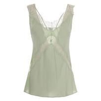 Marškiniai be rankovių moterims, Žalia, Lydia tank top