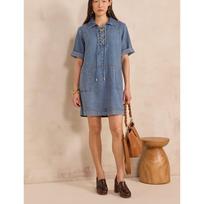 Midi suknelė moterims, Mėlyna, 05 blanche r denim