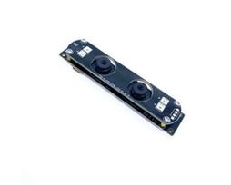 USB Interface Binocular Face Recognition Video Doorbell 2592x1944 Resolution Wide Dynamic Range Driver-free Monitoring Live Black