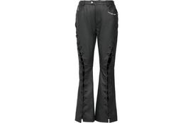 Jordan X Travis Scott Cactus Jack Women's Leather Pants Asia Sizing Black DX6171-070 4