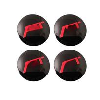 56mm Modifikuoti Automobilio Ratlankių Centriniai Emblemos Gaubteliai Lipdukai ABT Logotipui Golf Passat Jetta Touareg Tiguan Caddy Vento Bora mk6