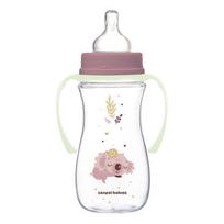 CANPOL Buteliukas nuo pilvo dieglių 300 ml Easy Start Sleepy Koala rožinis