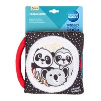 CANPOL BabiesBoo Panda sensorinio manipuliavimo knyga