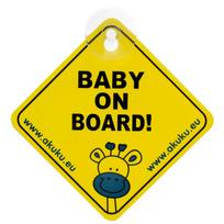 AKUKU BABY ON BOARD pakabukas/siurbtukas