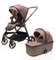 4BABY Universalus vežimėlis FOSTER 2in1 MOKKA