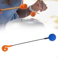 Friction Gong Mallet Acoustic Percussion Resonant for Sound Baths Blue Head