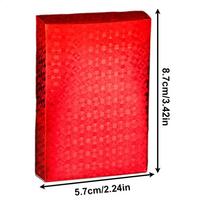 Waterproof Red Deck Of Cards Playing Cards With Dragon Backing Play Cards For Pool Games Travel Camping Classic Trick Cards raudona