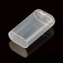 1PC Transparent Battery Storage Box, Light Travel Camping Hiking Home Protective Cover
