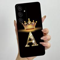 For Samsung Galaxy A16 A26 A36 A56 Case Crown Letters Soft Phone Cases For Samsung A 16 A 56 4G 5G Camera Protection Back Cover Galaxy A36 5G