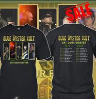 Blue Oyster Cult On Tour Forever 1972-2025 T-shirt Size S-5XL Unisex T-Shirt S