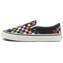 Vans Slip-On Series 98 DX Casual Low-Top Skate Shoes Unisex Sneakers White Black Red VN0A5KX8AWC 43