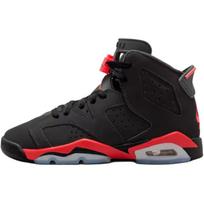 Air Jordan 6 Retro GS Reverse Infrared Pardavėjo Vaikų Sportbačiai Juodi Šviesiai Raudoni IQ1275-001 36