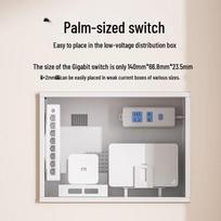 ZKTECO 8-Port Gigabit Ethernet Switch