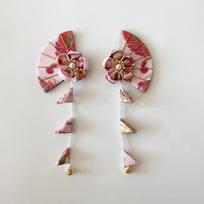 Bell Kimono Sakura Hairpin Sakura Hanfu Fan Hair Clip Lovely Tassel Fan Hair Clip  Girls Style 5