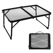 YFFSFDC Camping Compact Mesh Low 30kg Load Easy Heat 60 x 40 x 25cm Table, Mesh, Foldable, Design, Table, Capacity, Assembly, Lightweight, Resistant, juoda