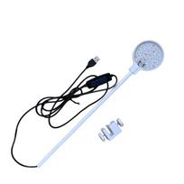 Rotation Fish Tank Lamp Energy Saving LED Aquarium Plant Light Plants Grow Lamp  Home Decorations White Clip-on Style