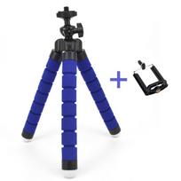 Universalus mini mobiliojo telefono trikojo stovo laikiklio laikiklis, skirtas fotoaparatui iPhone mėlyna