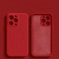 Fashion Silicone Magnetic Case For iPhone 16 15 14 13 12 11 Pro Max 15 Plus For Magsafe Case Wireless Charging Cover Accessories For iPhone 15