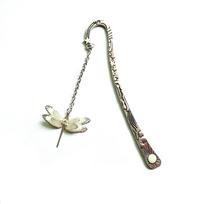 Retro Luminous Metal Bookmark Butterfly Dragonfly Bookmark Children Stationery Student Gift Dragonfly