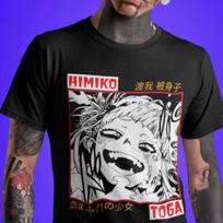 Himiko Toga T-Shirt,Waifu, Boku,No Hero Academia,Anime   ,Deku,gifts UNISEX T-shirt 2XL