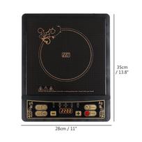 2200W Boiler Cooking Plate Intelligent Hot Pot Stove Cooktop Burner Waterproof Electric Induction Cooker