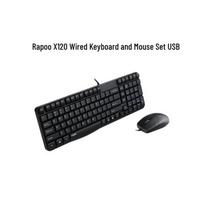 Rapoo X120 Wired Keyboard and Mouse Combo