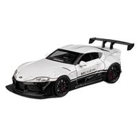 1/22 Toyota GR Supra A90 Alloy Modified Wide Body Sports Car Model Diecast Metal Raing Vehicles Car Model Sound and Light Kids Toy Gift balta