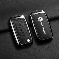 VOLKSWAGEN VW Automobilio Cinko Lydinio Raktų Dėklas Dangtelis Korpusas Volkswagen VW Polo Bora Beetle Tiguan Passat B5 B6 B7 Golf EOS Scirocc