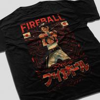 100% Cotton T-shirt Mens Tees Top Cartoon Saber Rider Fireball 80er 90er Nostalgie Geschenk 3XL
